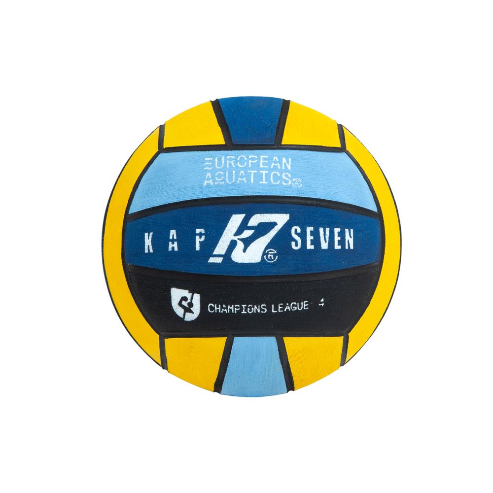Waterpolobal Kap 7 Blauw/Geel Size 4