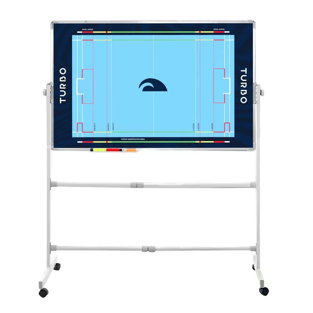 Waterpolo Taktisch bord op wielen (100 x 160 cm)